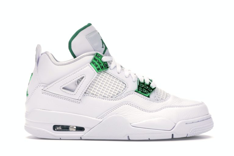 Jordan 4 Retro Metallic Green – Universe Kickz